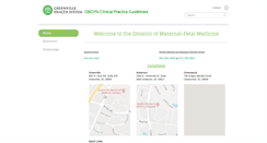 Desktop Screenshot of obtsguidelines.org